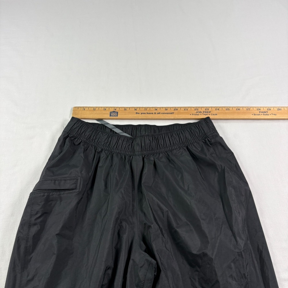 REI Rain Pants Mens Small Black Ranier Water Resistant Stretch Ripstop Outdoor - Picture 8 of 13